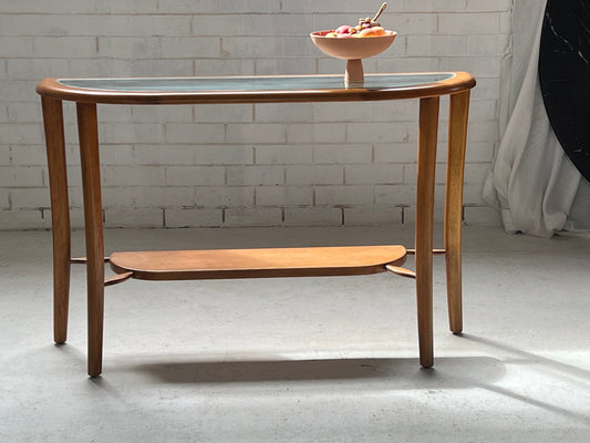 Vintage Wooden Hall Console