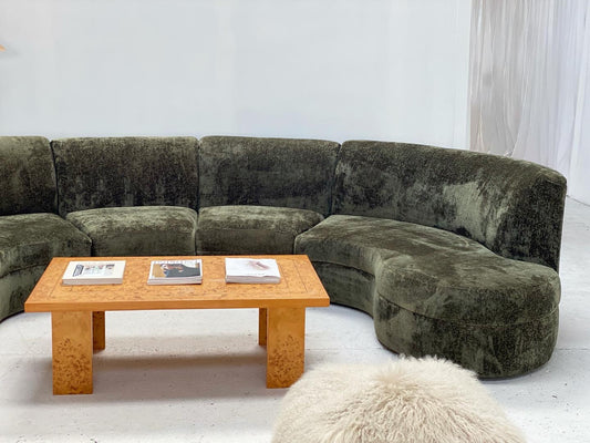 Forest Green Modular Sofa Set - Preorder Item